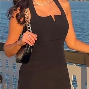 Selling midi black dress